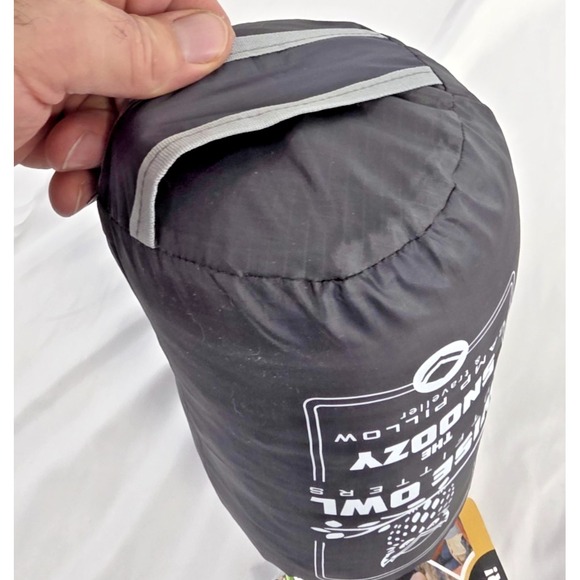 WISE OWL Outfitters Pillow The Snoozy Travel Camping apx 15"X12" Brand NWT - Picture 5 of 12